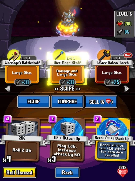 Изображение игры: Dice Mage Online