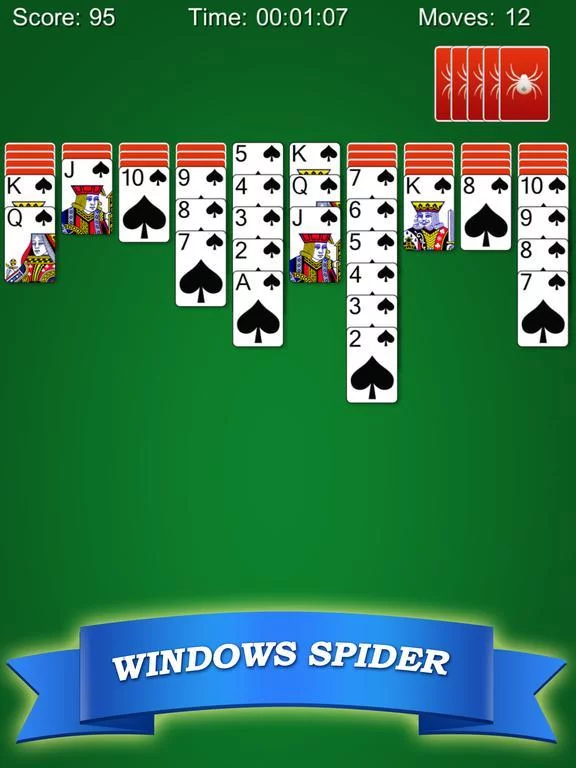 Изображение игры: Spider Solitaire Classic!!