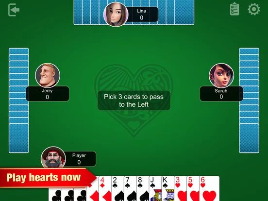 Изображение игры: Hearts - Classic Card Games