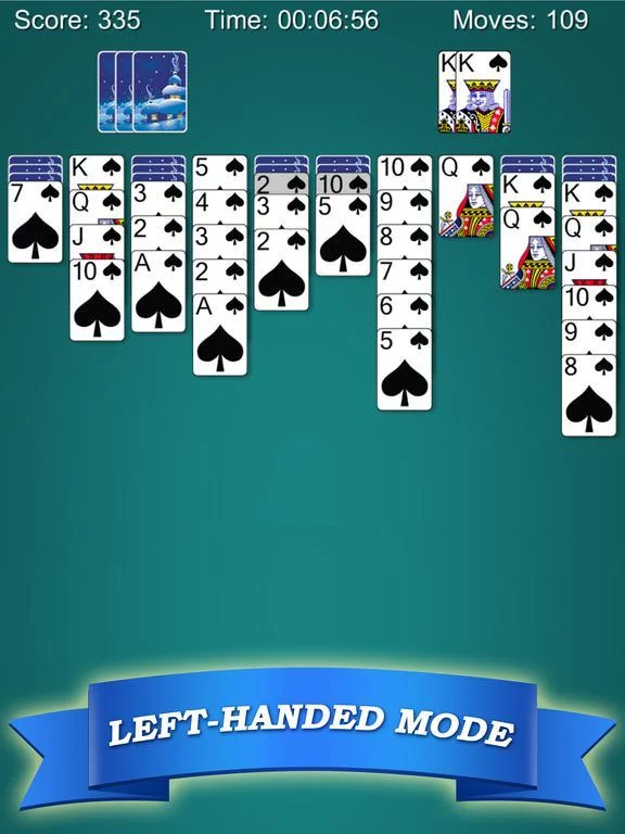 Изображение игры: Spider Solitaire Classic!!