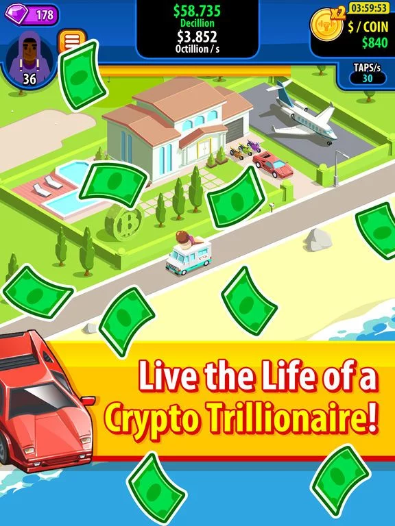 Изображение игры: Crypto Trillionaire