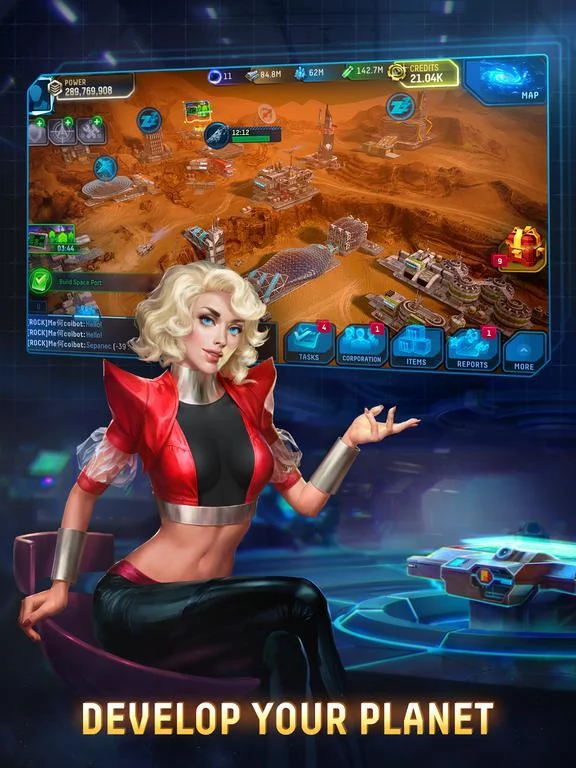 Изображение игры: Stellar Age: MMO Strategy