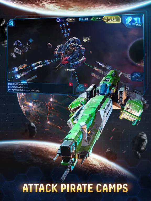 Изображение игры: Stellar Age: MMO Strategy