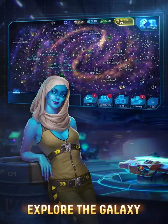 Изображение игры: Stellar Age: MMO Strategy