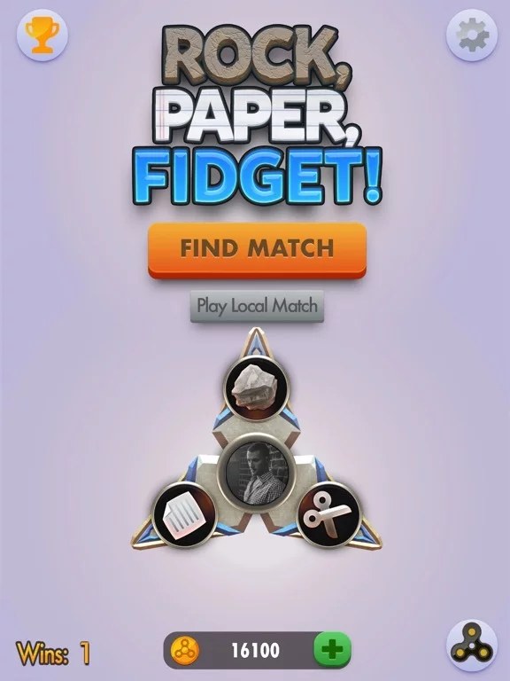 Изображение игры: Rock, Paper, Fidget!