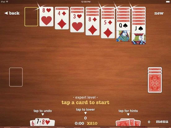 Изображение игры: Solitaire ▻ Spiderette +