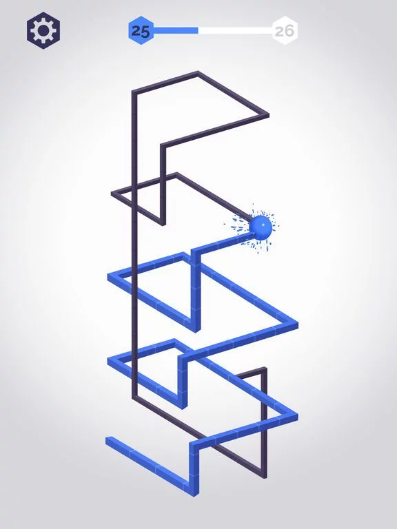 Изображение игры: Color Line 3D