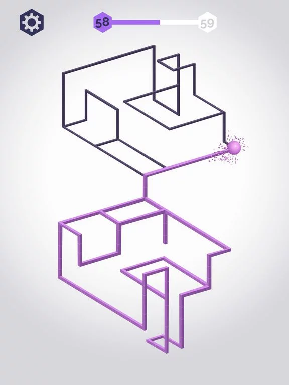 Изображение игры: Color Line 3D