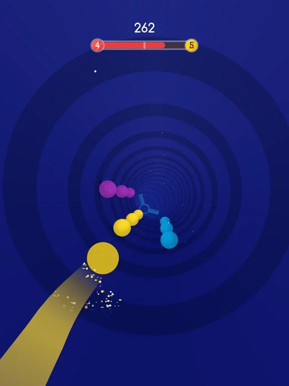 Изображение игры: Colored Tunnel