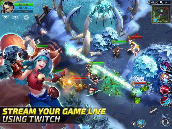 Изображение игры: Heroes of Order & Chaos