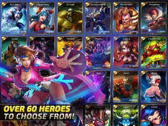 Изображение игры: Heroes of Order & Chaos