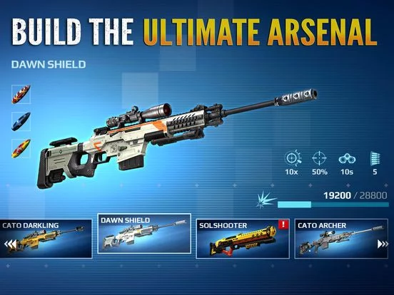 Изображение игры: Sniper Fury: PvP Shooter Game