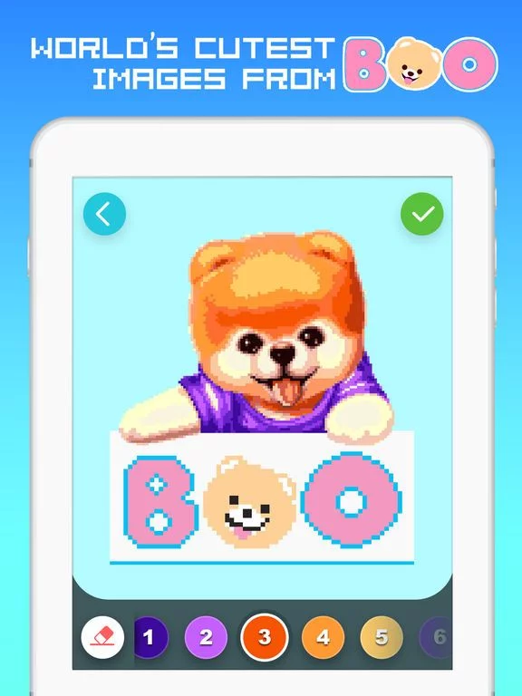 Изображение игры: RAINBOW Color by Number