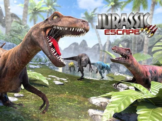 Изображение игры: Jurassic Escape: Dino Sim 2018