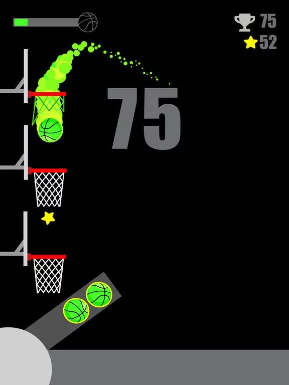Изображение игры: Basket Wall
