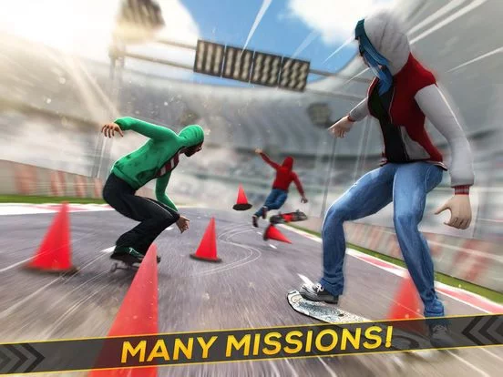 Изображение игры: Skateboard City: Freestyle!