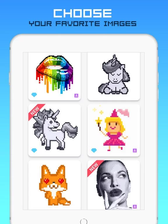 Изображение игры: RAINBOW Color by Number