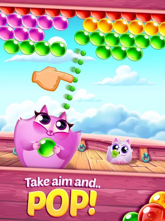 Изображение игры: Cookie Cats Pop