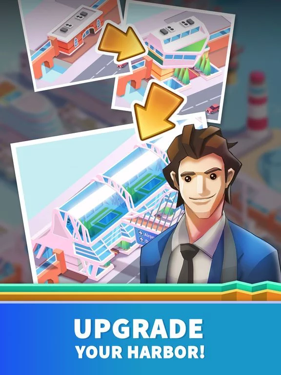 Изображение игры: Idle Harbor Tycoon - Sea Docks