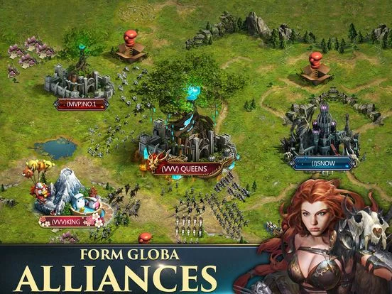 Изображение игры: Clash of Queens: Light or Dark