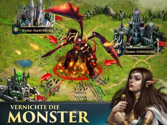 Изображение игры: Clash of Queens: Light or Dark