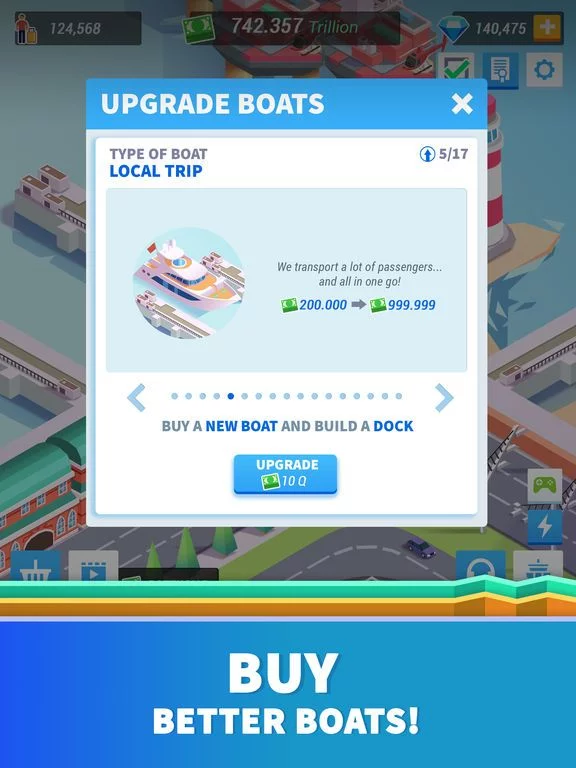 Изображение игры: Idle Harbor Tycoon - Sea Docks