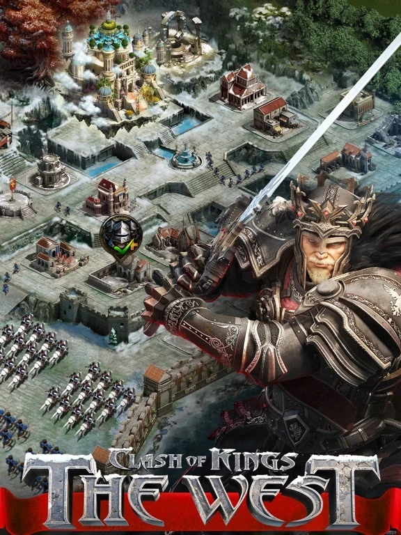 Изображение игры: Clash of Kings: The West