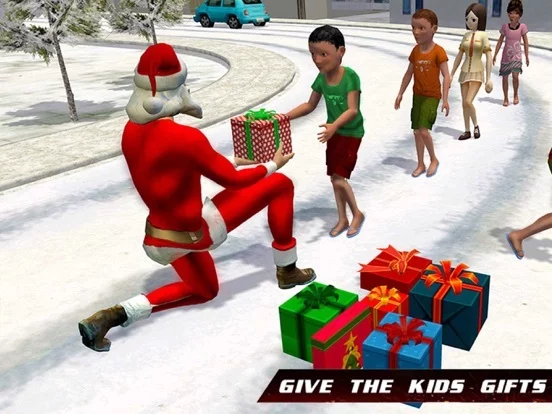 Изображение игры: Christmas Gift Santa Rescue