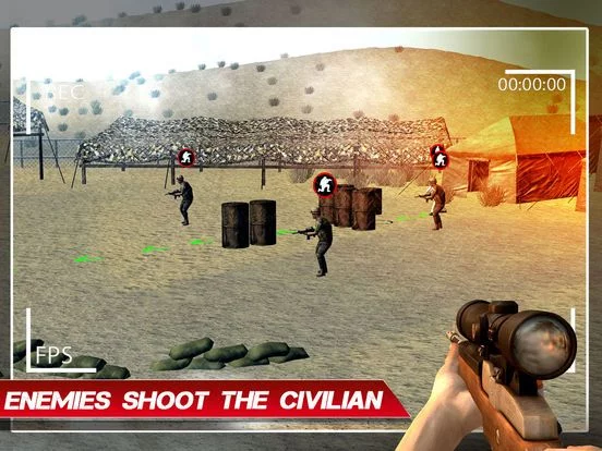 Изображение игры: Sniper fire Hero