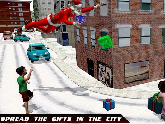 Изображение игры: Christmas Gift Santa Rescue