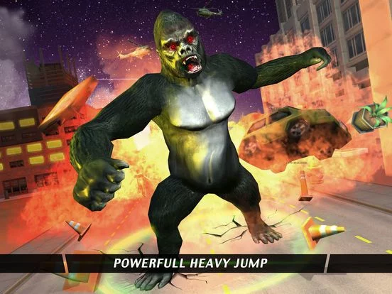 Изображение игры: Wild Animal Smash City Attack