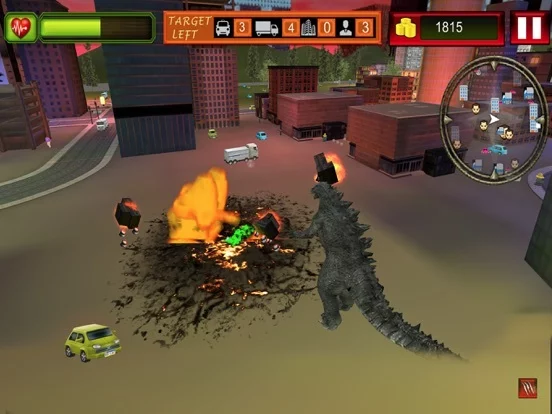 Изображение игры: Wild Animal Smash City Attack