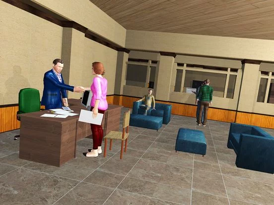 Изображение игры: City Bank Cashier Simulator