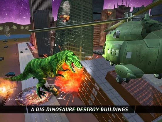 Изображение игры: Wild Animal Smash City Attack