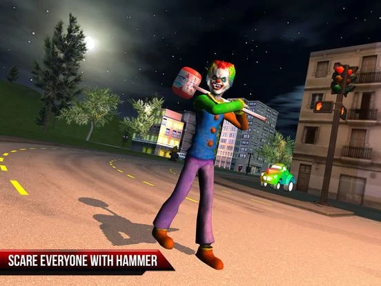 Изображение игры: Scary Clown Crazy Game