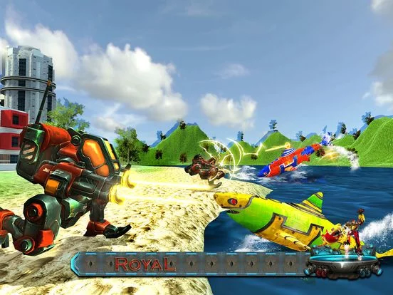 Изображение игры: Shark Robot Transform war Hero