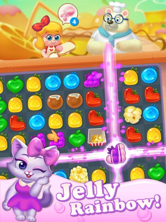 Изображение игры: Tasty Treats - A Match 3 Game