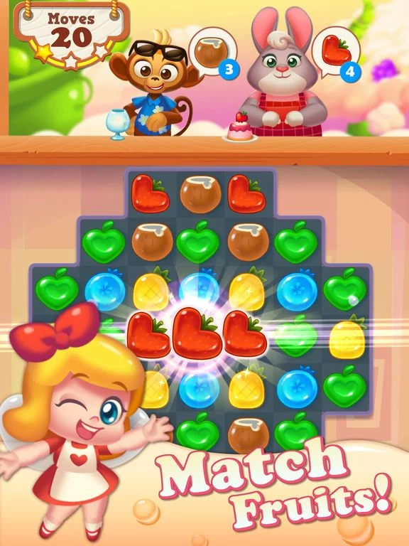 Изображение игры: Tasty Treats - A Match 3 Game