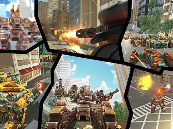 Изображение игры: Mechs vs humanity