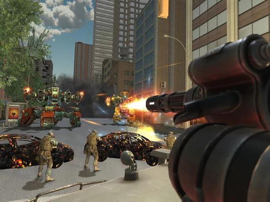 Изображение игры: Mechs vs humanity