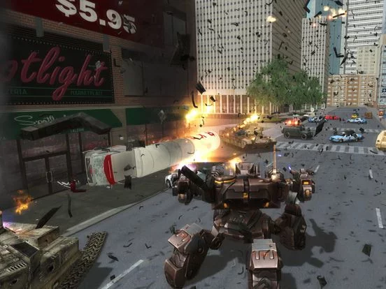 Изображение игры: Mechs vs humanity