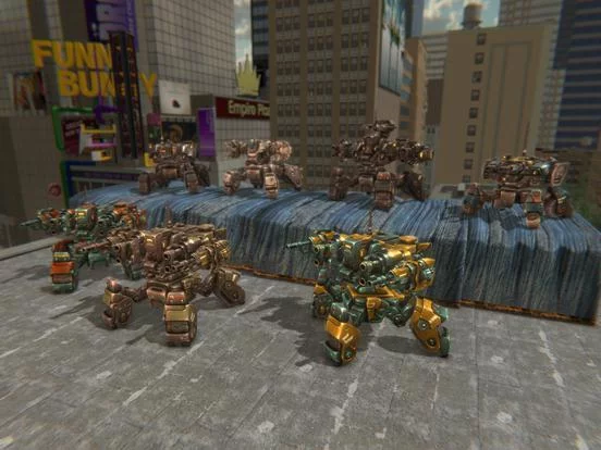 Изображение игры: Mechs vs humanity