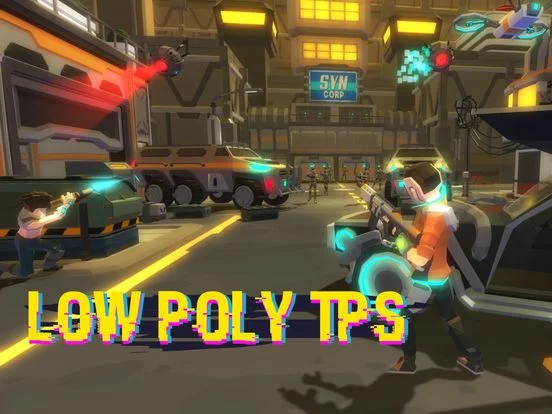 Изображение игры: Polygon Cyber Gangster