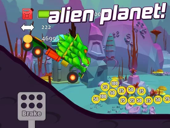 Изображение игры: Mad Climber Hill Racing