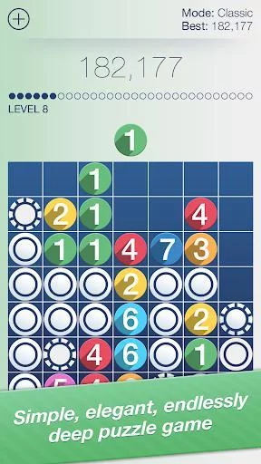 Изображение игры: Drop7