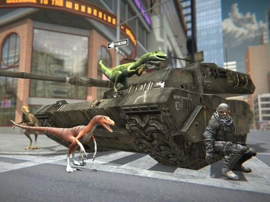 Изображение игры: T-Rex City World