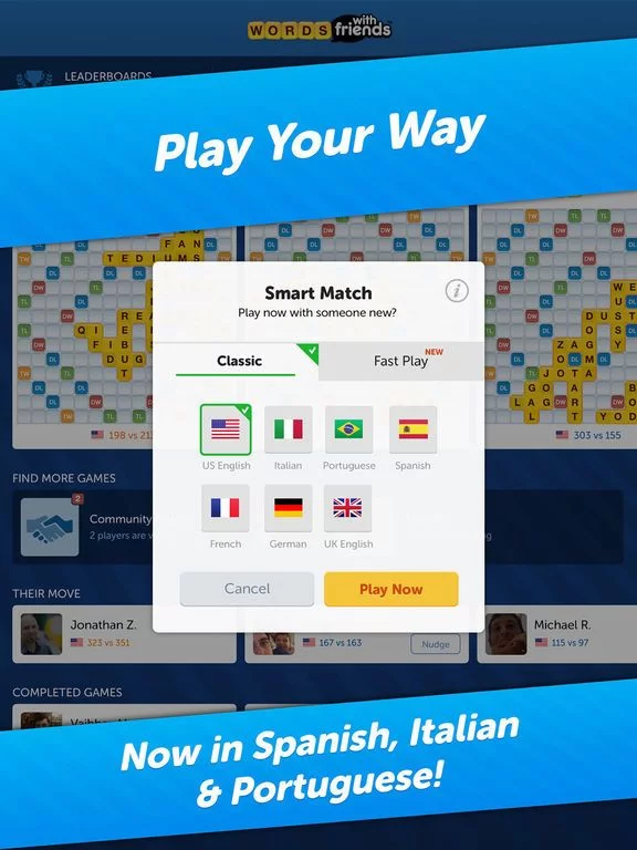 Изображение игры: Words With Friends – Word Game