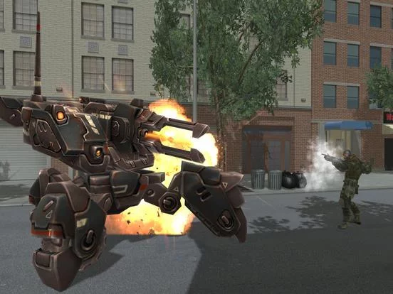 Изображение игры: Humanity vs Mechs legion