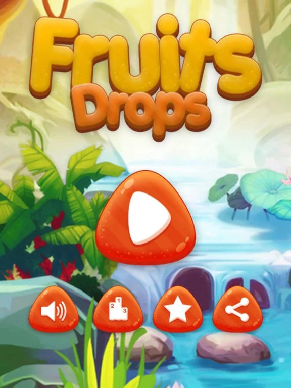 Изображение игры: Candy Fruits - Fruit Drop!