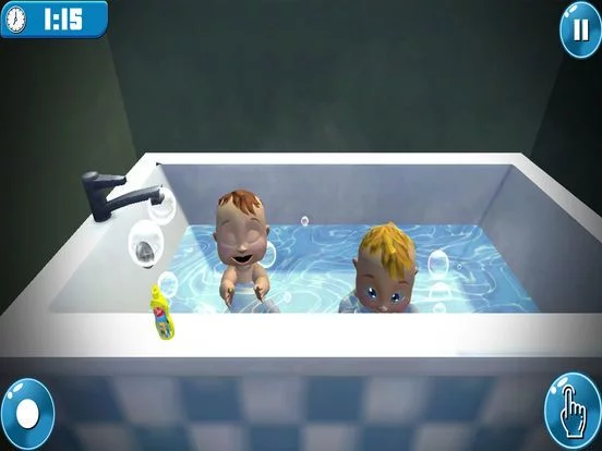 Изображение игры: Newborn Twin Baby Mother Games